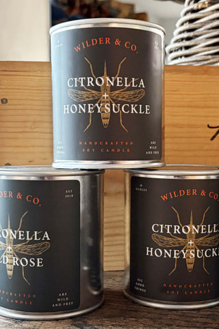 Citronella candle | Wilder & Co